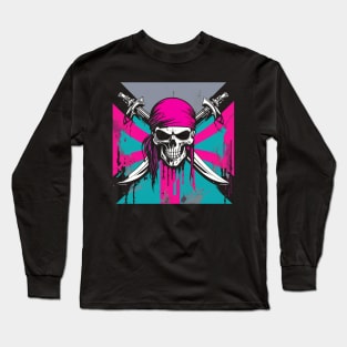 Pirateflag Neoncolors Long Sleeve T-Shirt